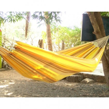 Hamac artisanal jaune
