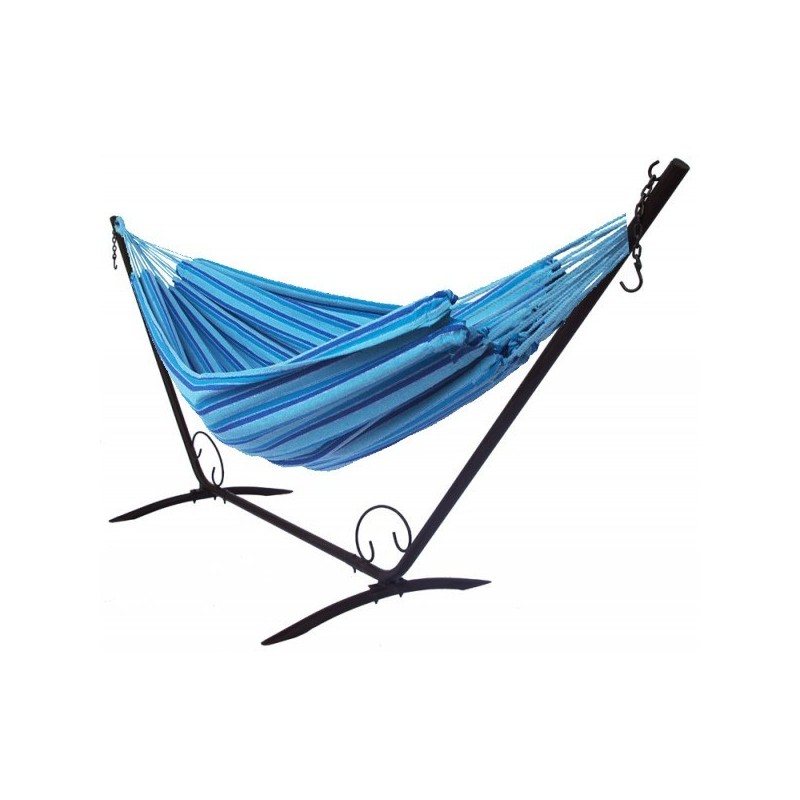 Support fer forge avec hamac duo océan