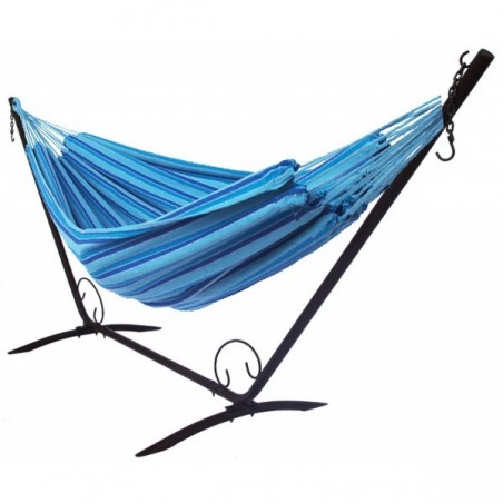 Support fer forge avec hamac duo océan