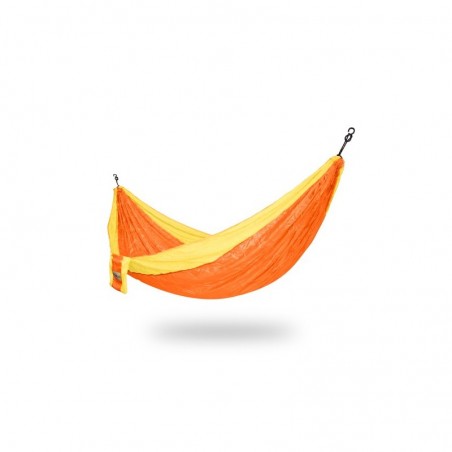 Hamac double parachute orange et jaune