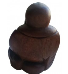 Bouddha Rieur en bois