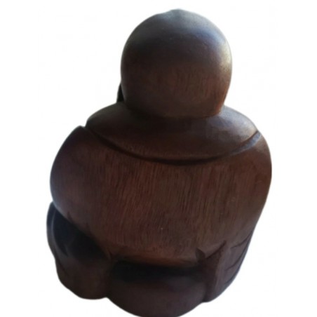 Bouddha Rieur en bois