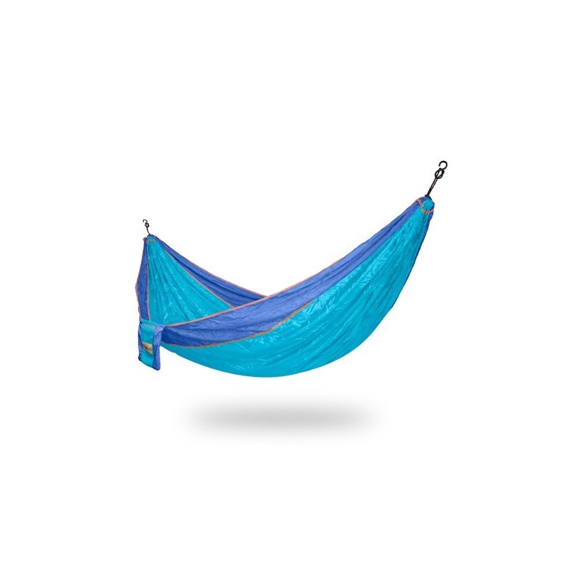 Hamac parachute Hammock turquoise et bleu