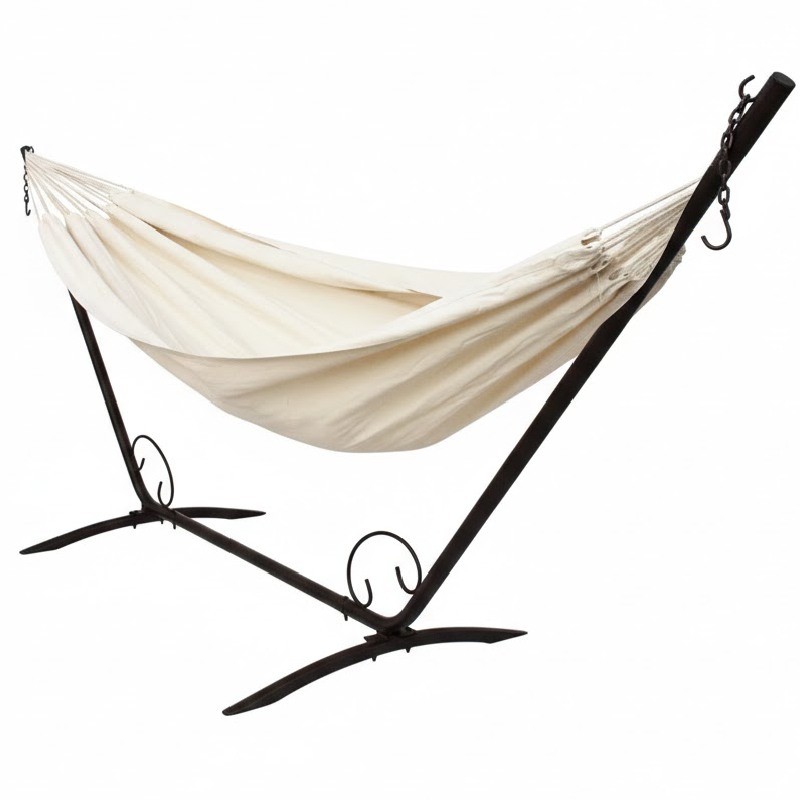 Support fer forge avec hamac solo plus Roma