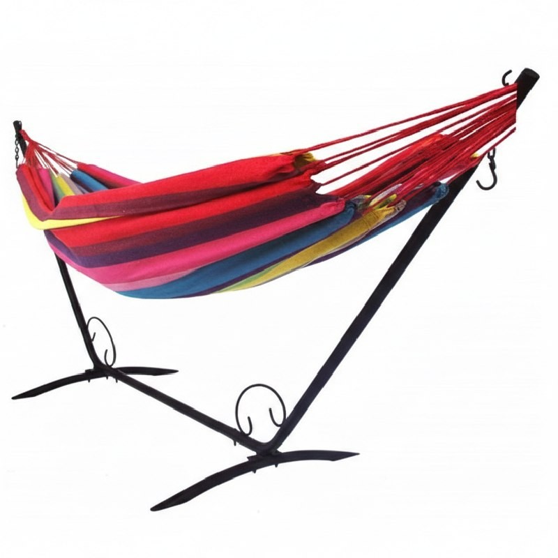 Support fer forge avec hamac solo plus Victoria