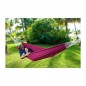 Support fer forgé avec hamac double Brésil violet
