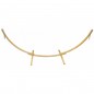 Ensemble support bois avec hamac franges Chelles
