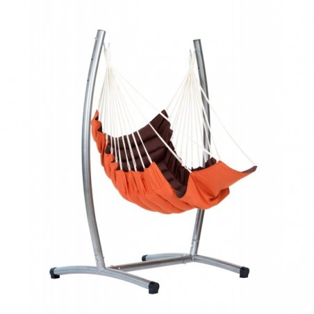 Set support chaise hamac orange