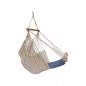 Support bois en mélèze avec hamac chaise Tahiti écru