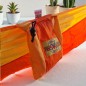 Hamac double parachute orange et jaune