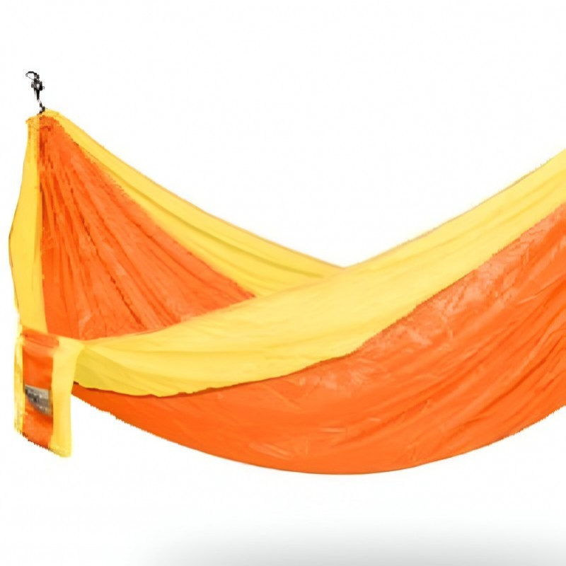 Hamac double parachute orange et jaune