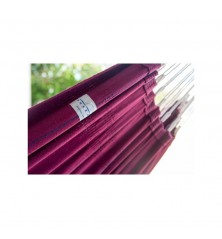 tissu hamac double Brésil bordeaux