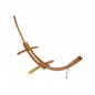 Hamac simple Marseille sur support double en bois