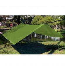 Toit XXL militaire vert armé pour hamac
