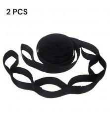 Sangles 2 pièces noires pour hamac