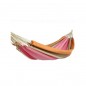 Hamac simple Cancun sur support double en bois