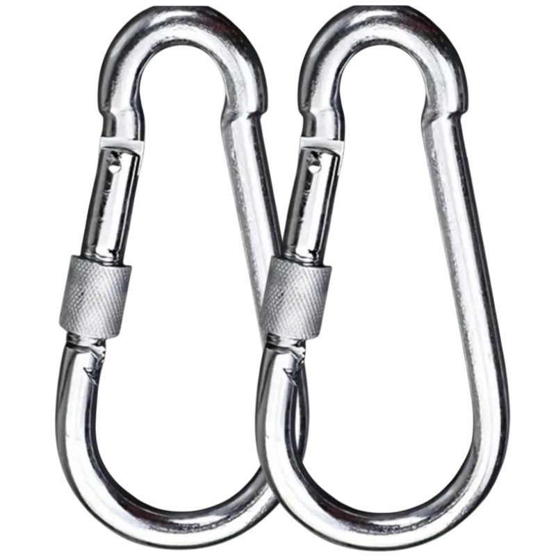 Paire de mousquetons géants pour hamac