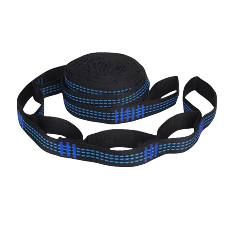 Sangle d'accroche bleue pour hamac