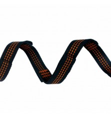 Une sangle d'accroche hamac orange