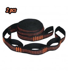 Des sangles d'accroche hamac orange