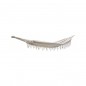 Hamac franges Leucate avec support double en bois