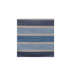 Coussin carré Saint Malo bleu