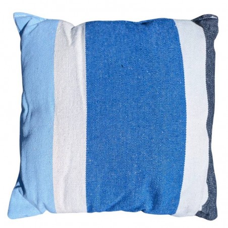 Coussin carré Saint Malo bleu marine