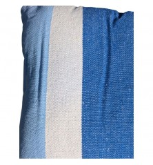 Coussin carré Saint Malo bleu marine, bleu