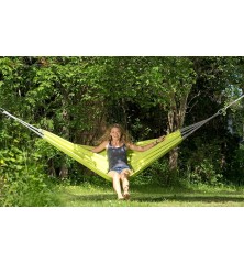 Hamac vert kiwi jardin