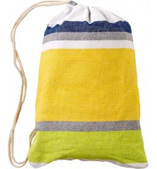 sac Hamac simple vert rayé