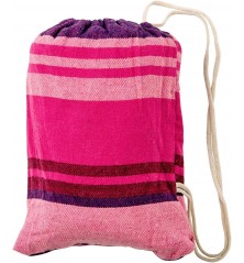 sac Mini hamac violet et rose