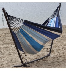 Hamac double Saint malo bleu