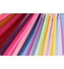 tissu Hamac duo extérieur rouge