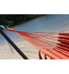 Hammac duo a Pompons orange