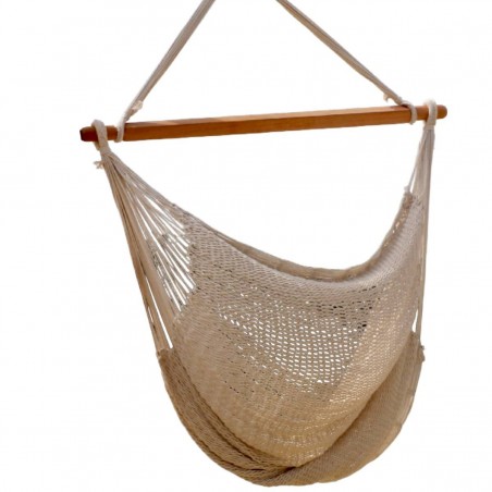 Hamac chaise Mexique écru