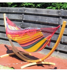 Hamac simple frange été