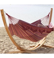 Hamac franges confort violet