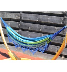 frange hamac bleu