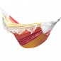 Hamac franges duo jaune Hamac franges duo jaune