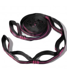 Sangle d'accroche rose pour hamac