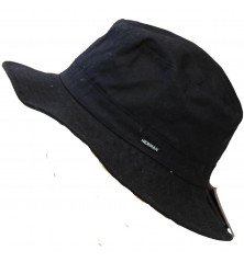 Chapeau de pluie en toile cirée Herman noir