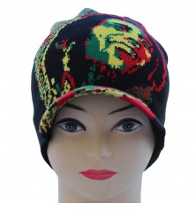Bonnet rasta double Bob Marley