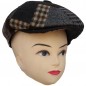 Béret casquette Herman patchwork