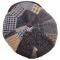 Béret casquette Herman patchwork