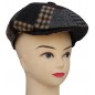 Béret casquette Herman patchwork