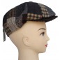 Béret casquette Herman patchwork