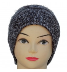 Bonnet angora doux et chaud