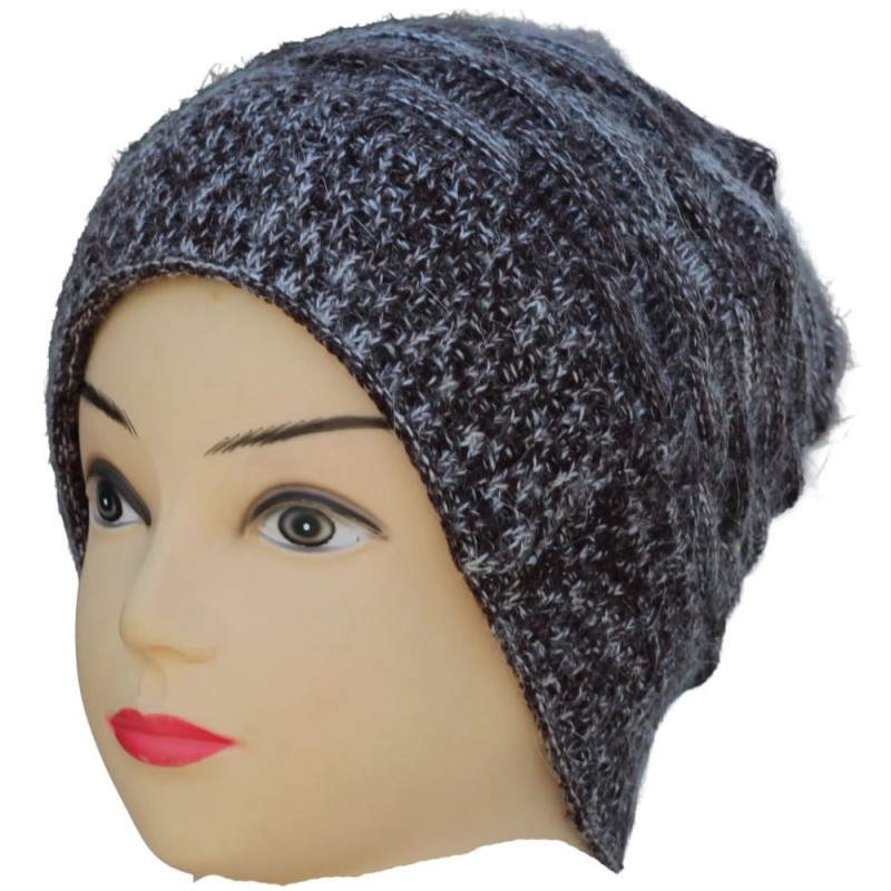 Bonnet angora doux et chaud
