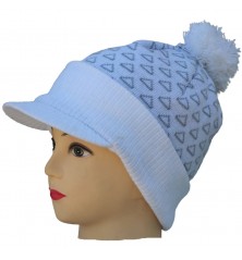 Bonnet casquette blanc herman