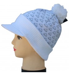 Bonnet casquette blanc herman authentique
